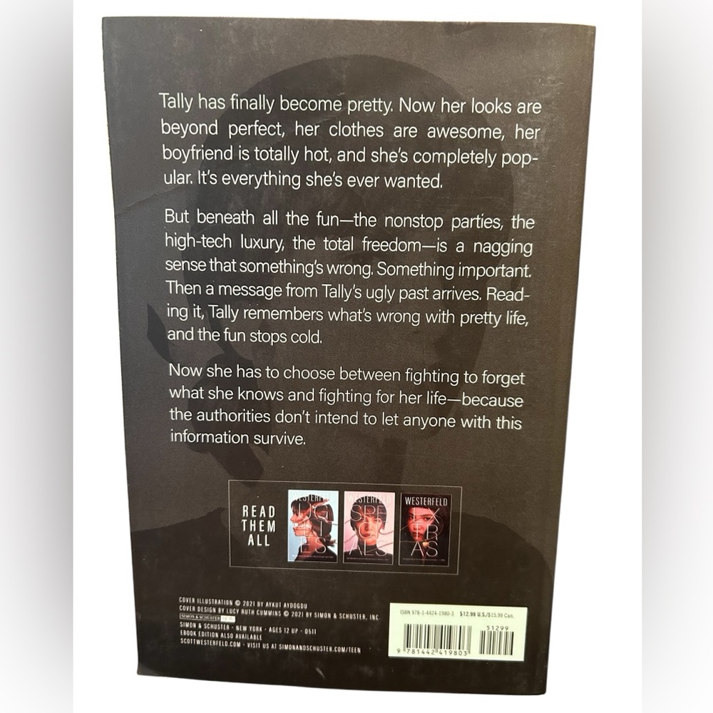 Scott Westerfeld Uglies Series 4 Book Set - Picture 5 of 10